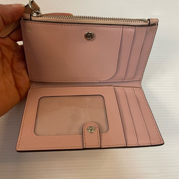 Kate Spade Jackson Bi-Fold Wallet Pink - Picture 5 of 7